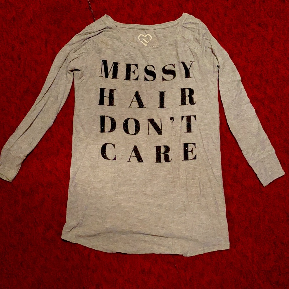 Long pajama shirt
